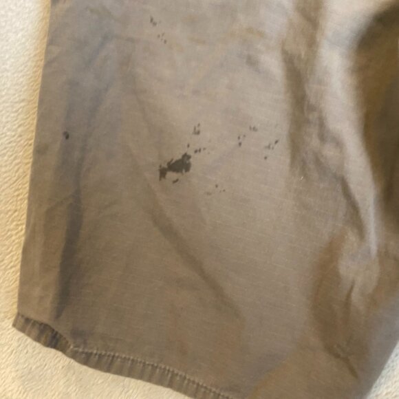 Dickies Men's Work Shorts Size 36 Rip Stop Gray Cotton Casual Wear With STAINS - Picture 9 of 10